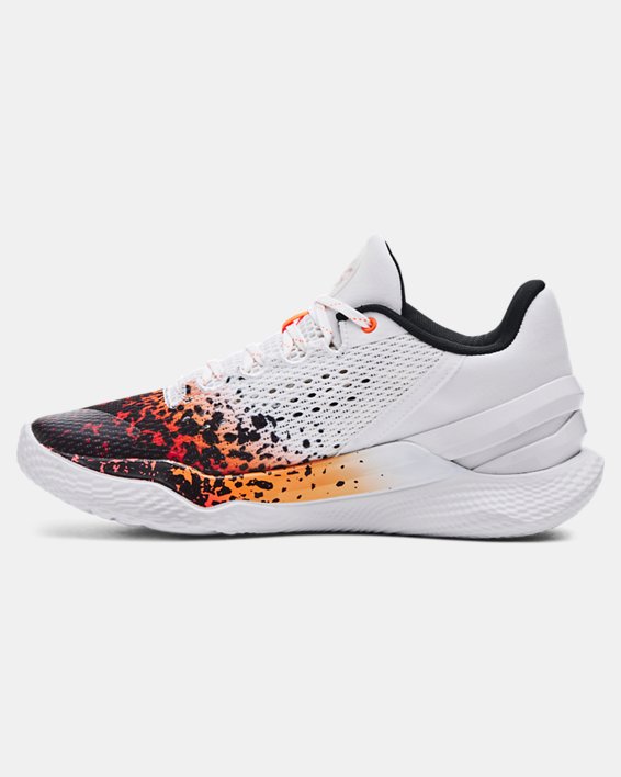 Unisex Curry 2 Low FloTro Basketball Shoes in White image number 1